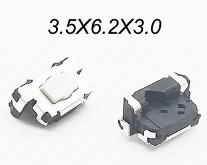 Кнопка  прямая 3*4,3*6