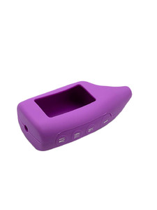 Чехол силиконовый для Sсher Khan MAGICAR 5/6 LOGICAR A/B фиолетовый