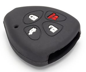 Чехол силиконовый для TOYOTA AURIS / HILUX / COROLLA / FORTUNER / PRADO / CAMRY / YARIS (912)