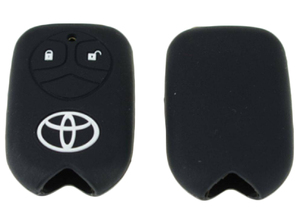 Чехол силиконовый для TOYOTA КЛЮЧ ЗАЖИГАНИЯ НА 2 КНОПКИ (1032)