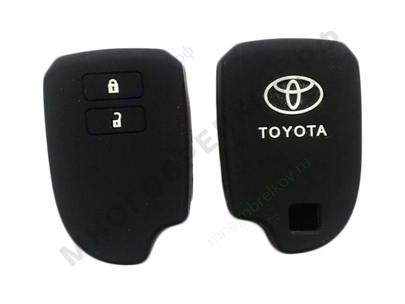 Чехол силиконовый для TOYOTA СМАРТ КЛЮЧ НА 2 КНОПКИ (1033) Чехол силиконовый для TOYOTA СМАРТ КЛЮЧ НА 2 КНОПКИ (1033)